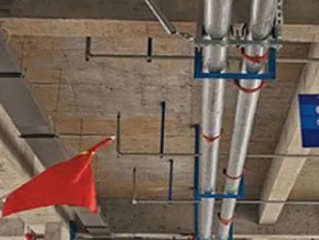 增城管廊支架的安装方法
