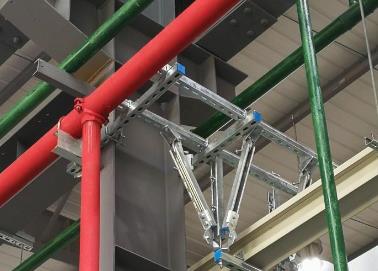 增城该抗震支架的整体式支吊架结构协调性好